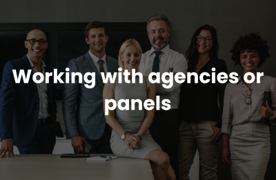 Working with Agencies or Panels